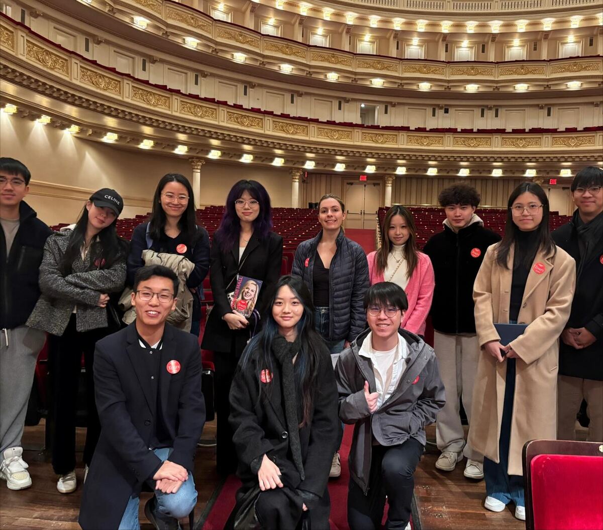 Carnegie Hall Tour highlight
